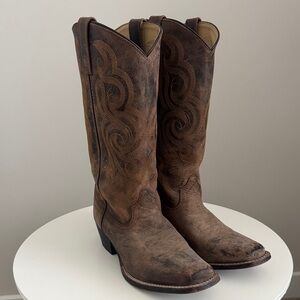 Smokey Mountain Cowboy Boots Sz 8